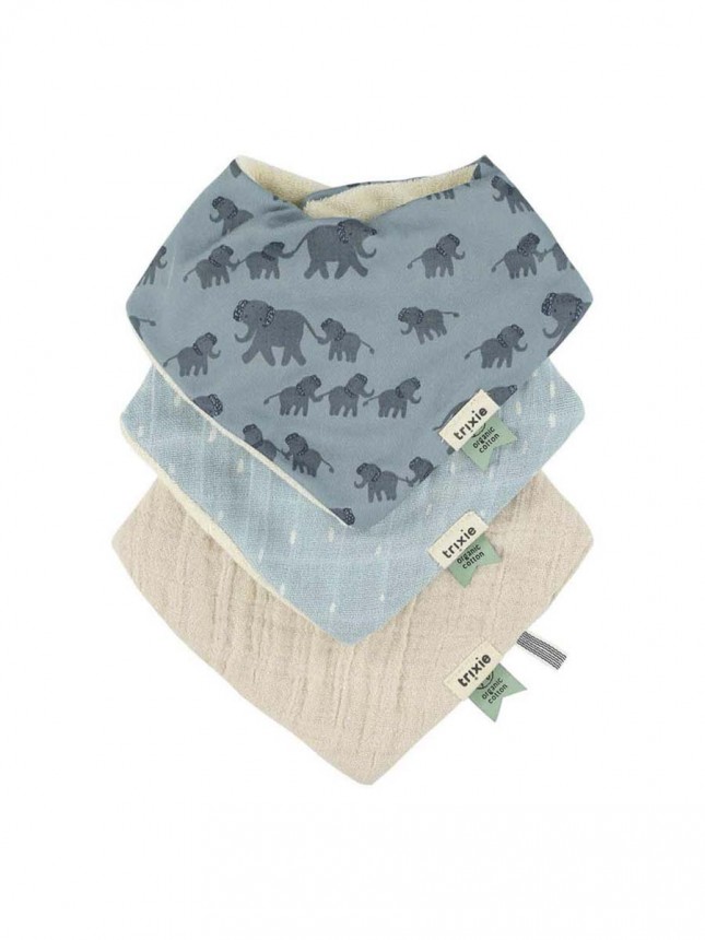 Trixie Babete Bandana Pack 3 Elephant