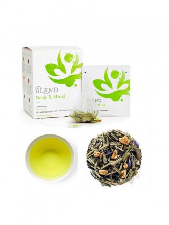 Blend Body & Mind Limonete Green Tea 15 x 2 g