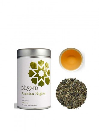 Blend Arabian Nights Verde Com Menta 100g