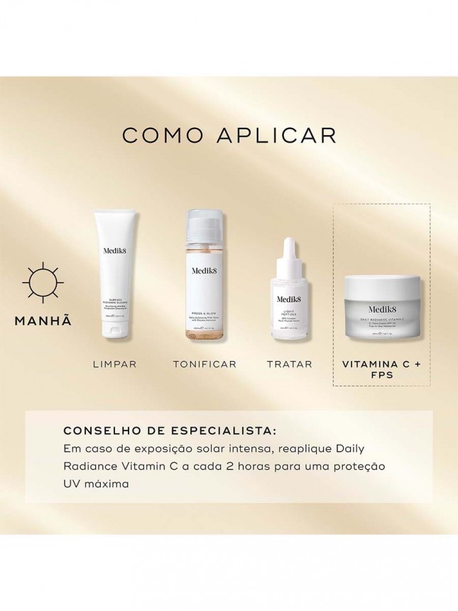 Medik8 Daily Radiance Vit C Creme SPF30 50ml