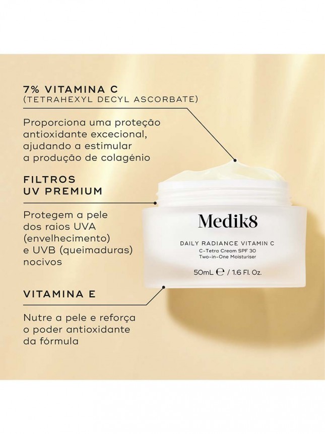 Medik8 Daily Radiance Vit C Creme SPF30 50ml