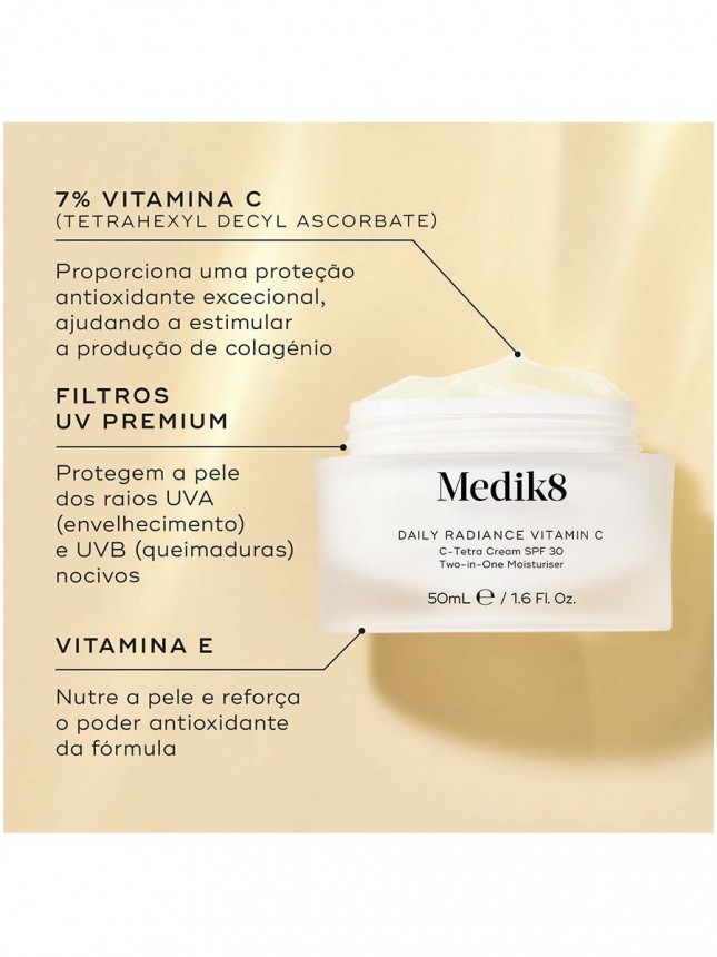 Medik8 Daily Radiance Vit C Creme SPF30 50ml