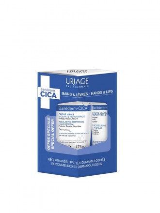 Uriage Bariederm Cica Creme deMaos + Balsamo de L�bios