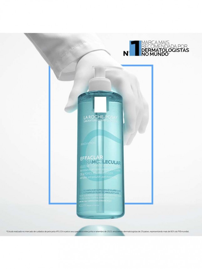 La Roche-Posay Effaclar Supramolecular Gel Limpeza 400ml