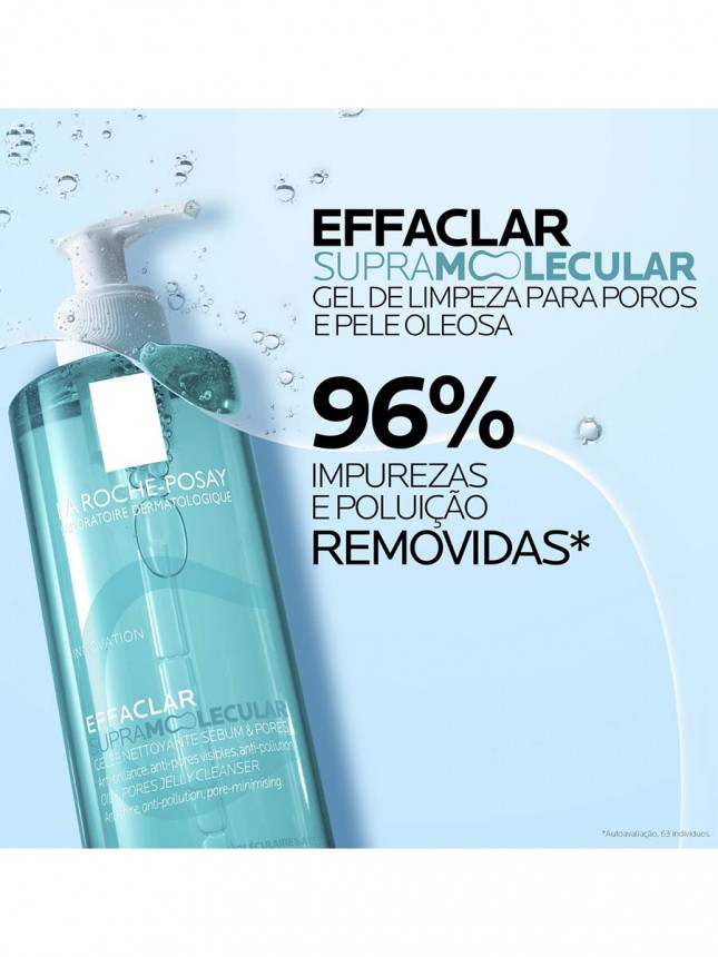 La Roche-Posay Effaclar Supramolecular Gel Limpeza 400ml