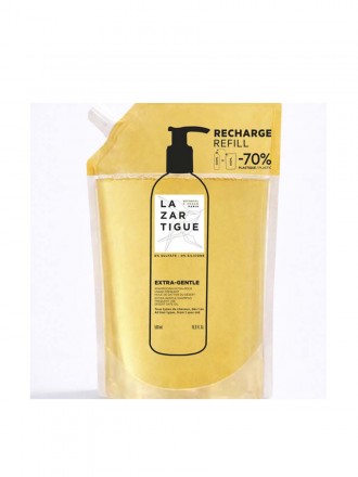 Lazartigue Extra Gentle Family Champo, recambio de 500 ml