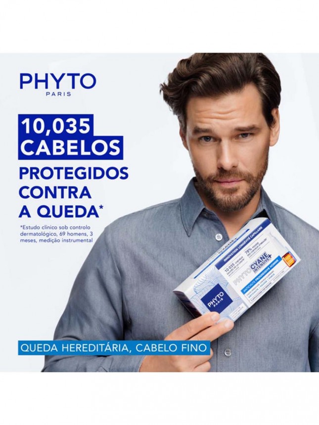 Phytocyane Intensive para hombre, ampollas antica�da, 5 ml x 12