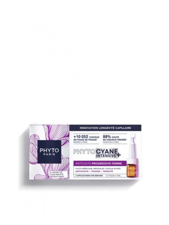 Phytocyane Intensive para mujer, ampollas antica�da, 5 ml x 13