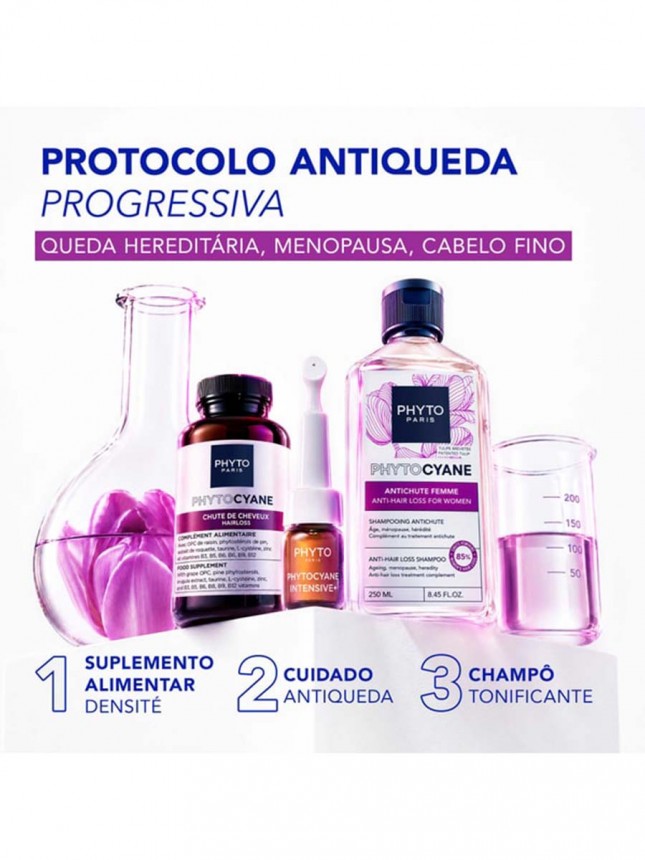 Phytocyane Intensive Mulher Antiqueda Ampolas 5ml x 13