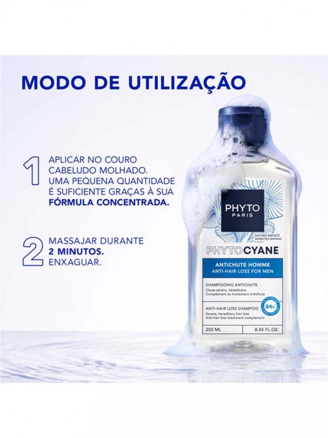 Phytocyane para hombre: champ� antica�da, 500 ml