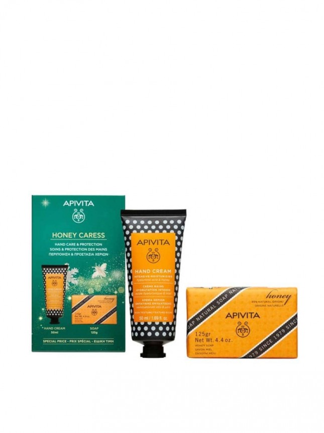 Apivita Maos Creme Mel + Sabonete Mel Preco Especial