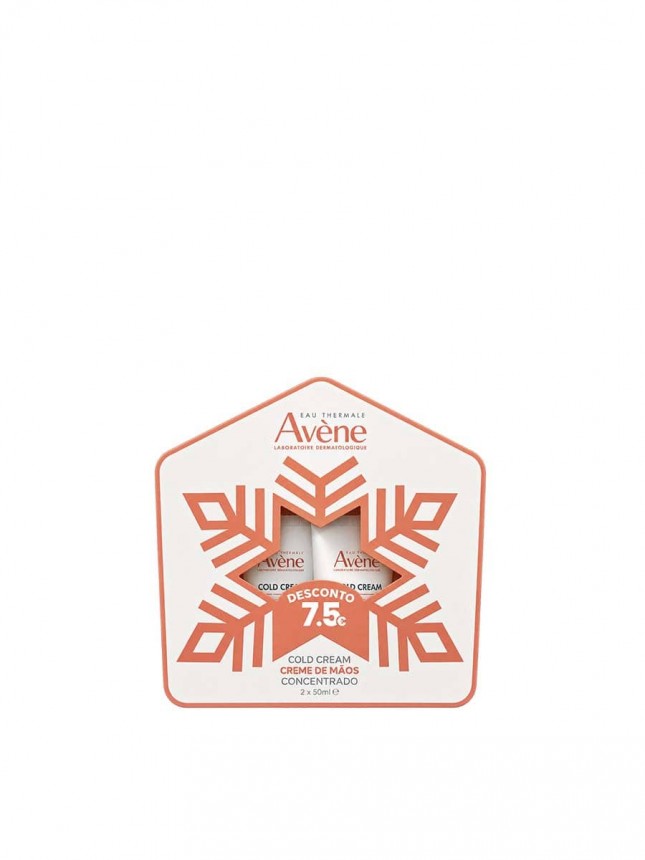 Avene Cold Cream Crema de manos concentrada 50 ml x 2