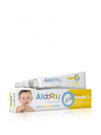 Alobaby Primeiros Dentes Gel Banana 10 ml