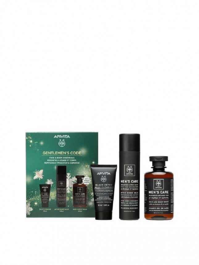 Apivita Men Gek Limpeza 50 ml + After Shave 100 ml