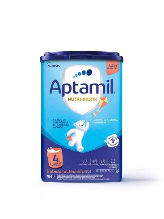 Aptamil Nutri-Biotik 4 Bebida Lactea 750g 24M+ Aptamil Nutri-Biotik 4 Bebida Lactea 750g 24M+
