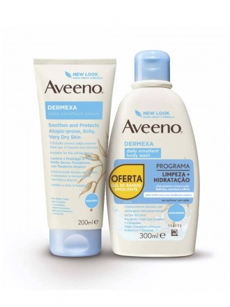 Aveeno Dermexa Crema emoliente 200 ml + Gel de ba�o 300 ml