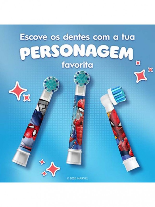 Oral B Pro Kids Recambio de cepillo el�ctrico Spiderman X6