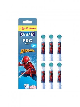 Oral B Pro Kids Recarga Escova El�trica Spiderman X6