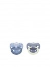 Nuk First Choice Day&Night Chupeta Azul 6-18M X2