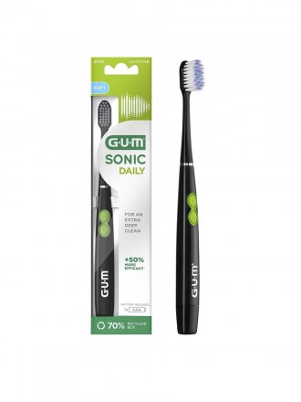 Gum Sonic Daily Escova de Dentes Eletrica 4100 Black