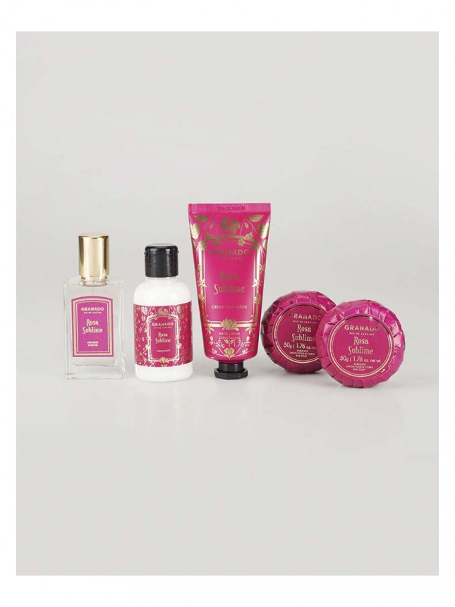 Granado Rosa Sublime Metal Suitcase